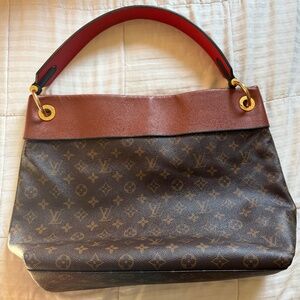 Authentic Louis Vuitton Tuileries Hobo – Monogram Canvas (2017)
